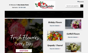 Rosegardenflorist.com thumbnail