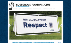 Rosegrovefc.webs.com thumbnail