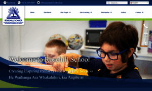 Rosehill.school.nz thumbnail