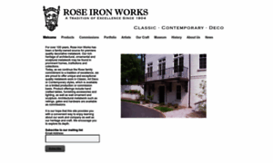 Roseironworks.com thumbnail