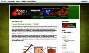 Rosellminerals.blogspot.com thumbnail