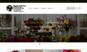 Rosemaryflowershoppe.com thumbnail