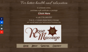 Rosemassagetherapy.com thumbnail