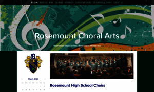 Rosemountchoralarts.org thumbnail