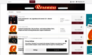 Rosenau-stuttgart.reservix.de thumbnail