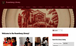 Rosenberg-library.org thumbnail