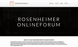 Rosenheimer-onlineforum.de thumbnail