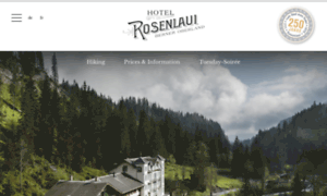 Rosenlaui.ch thumbnail