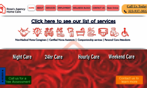 Rosesagencyhomecare.com thumbnail