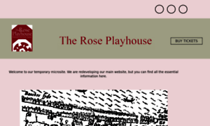 Rosetheatre.org.uk thumbnail