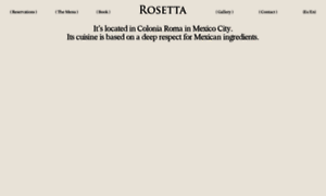 Rosetta.com.mx thumbnail
