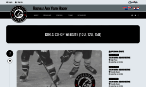 Rosevillehockey.org thumbnail
