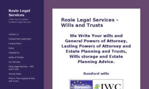 Rosie-legal.co.uk thumbnail