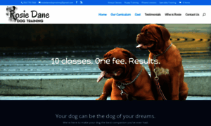 Rosiedanedogtraining.com thumbnail