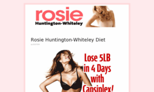 Rosiehuntingtonwhiteleydiet.net thumbnail