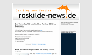 Roskilde-news.de thumbnail
