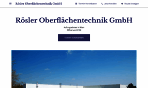 Rosleroberflachentechnikgmbh-at.business.site thumbnail