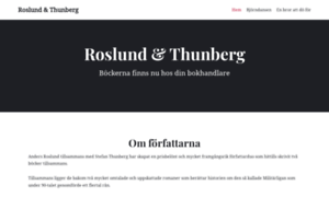 Roslund-thunberg.com thumbnail