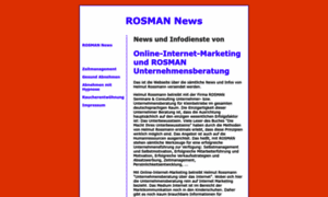 Rosman-news.biz thumbnail