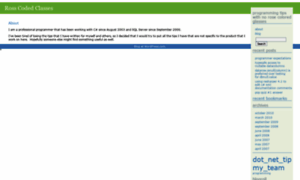 Rosscoded.wordpress.com thumbnail
