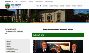 Rosscountycommissioners.com thumbnail