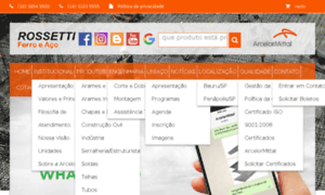 Rossettiferroeaco.com.br thumbnail