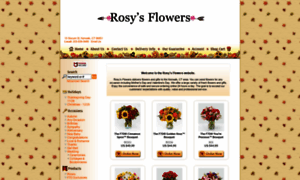 Rosysflowers.com thumbnail