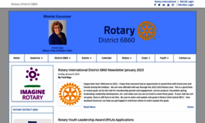 Rotary6860.org thumbnail