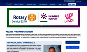 Rotarydistrict5240.org thumbnail