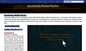 Rotationallymoldedplastics.com thumbnail