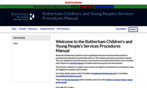 Rotherhamcsyp.proceduresonline.com thumbnail