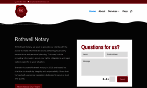 Rothwellnotary.com thumbnail