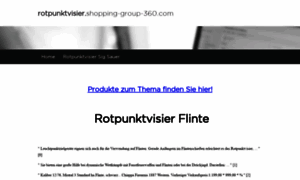 Rotpunktvisier-shopping-group-360.info thumbnail