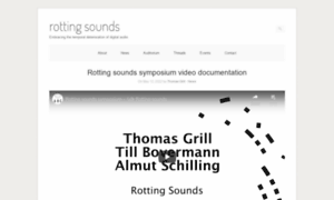 Rottingsounds.org thumbnail