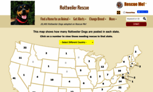 Rottweiler.rescueme.org thumbnail