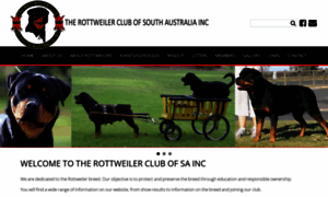 Rottweilerclubsa.com.au thumbnail