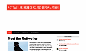 Rottweilervaldinoto.com thumbnail