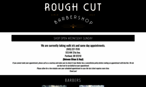 Roughcutbarbershop.com thumbnail