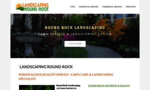 Roundrocklandscaping.net thumbnail