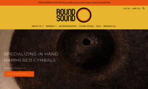 Roundsoundcymbals.com thumbnail