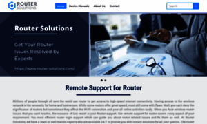 Router-solutions.com thumbnail