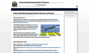 Routing-numbers.com thumbnail