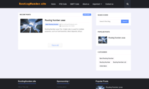 Routingnumber.site thumbnail