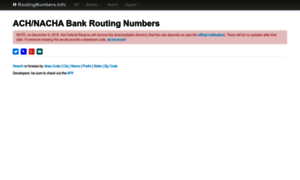 Routingnumbers.info thumbnail