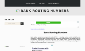 Routingnumbers.org thumbnail