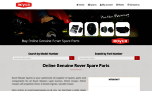 Rovermowerspares.co.uk thumbnail