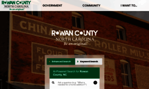 Rowancountync.gov thumbnail