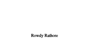 Rowdyrathore.com thumbnail