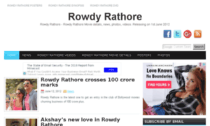 Rowdyrathore.in thumbnail