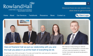 Rowlandhall.co.uk thumbnail